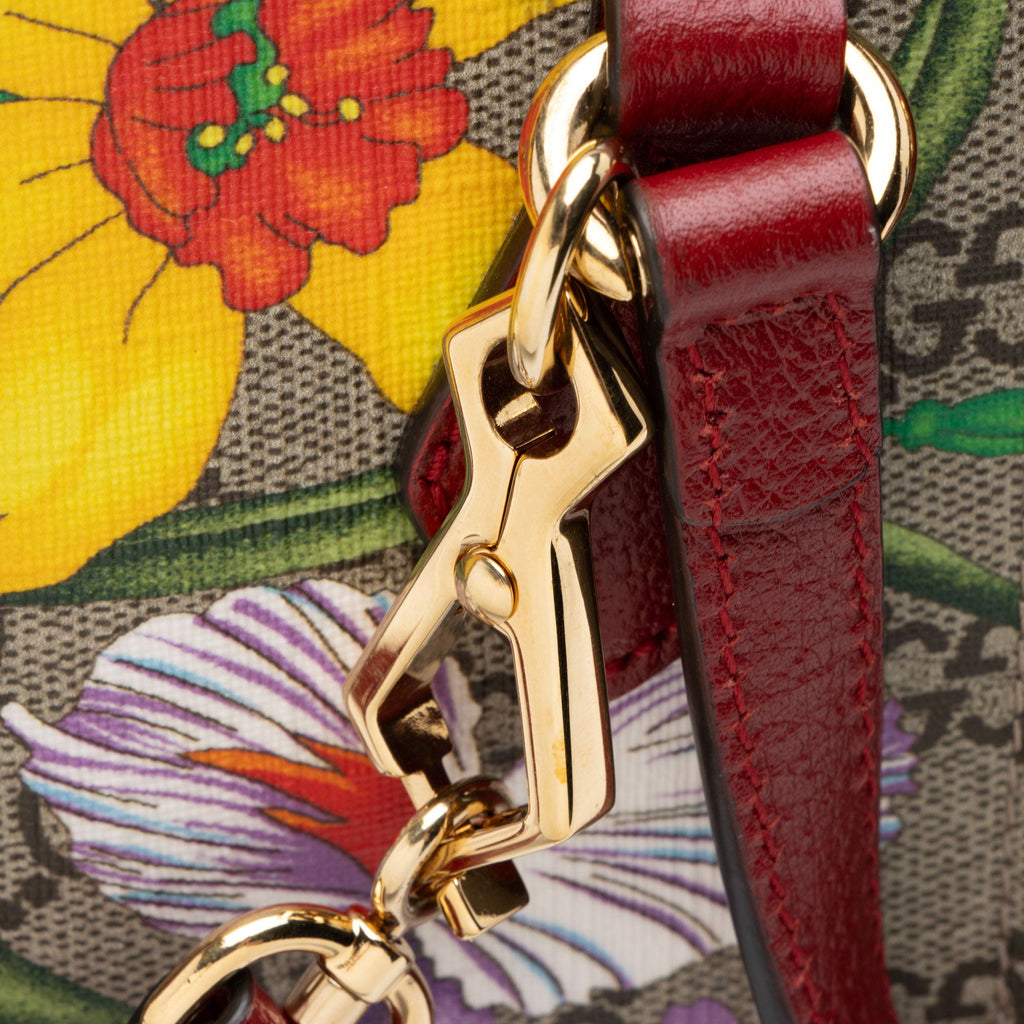 Gucci GG Supreme Flora Ophidia Small Tote