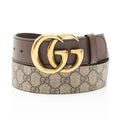 Gucci GG Supreme GG Marmont Wide Belt - Size 36 / 90