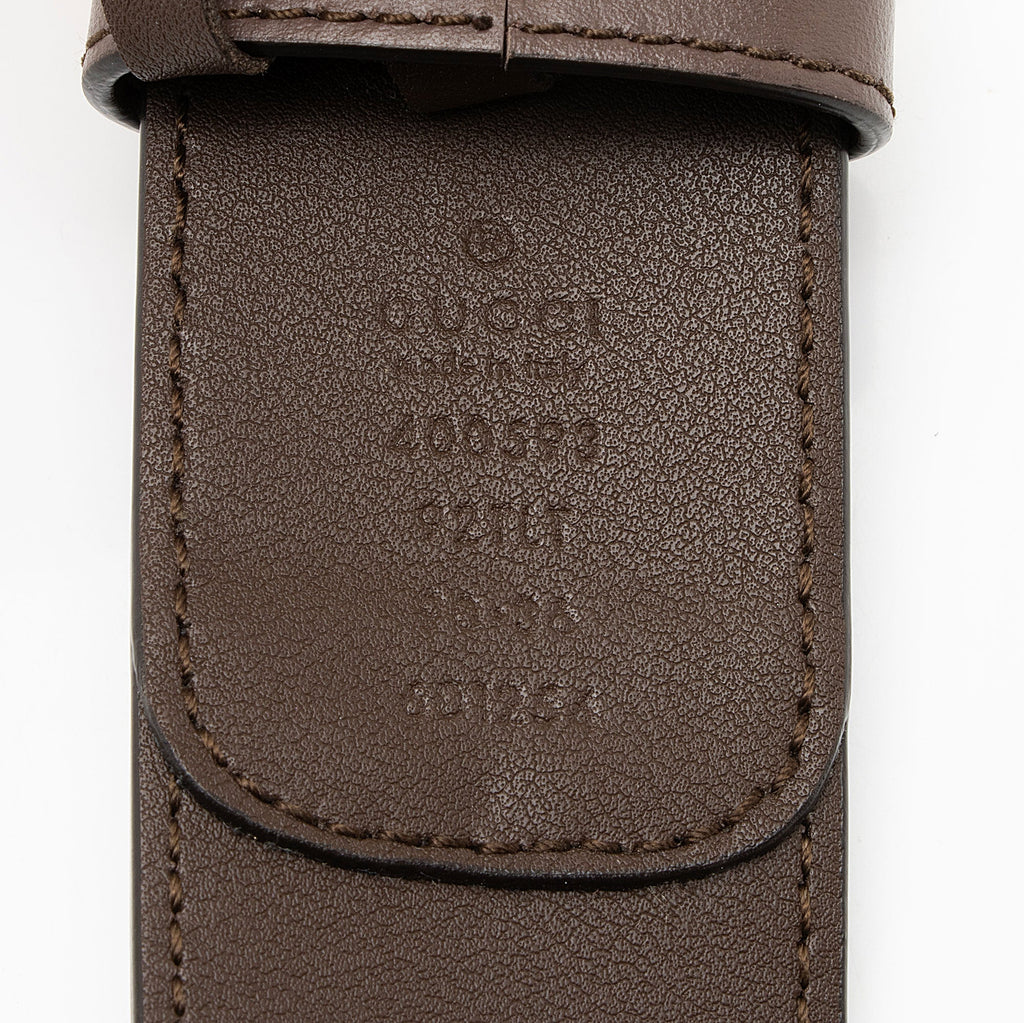 Gucci GG Supreme GG Marmont Wide Belt - Size 36 / 90