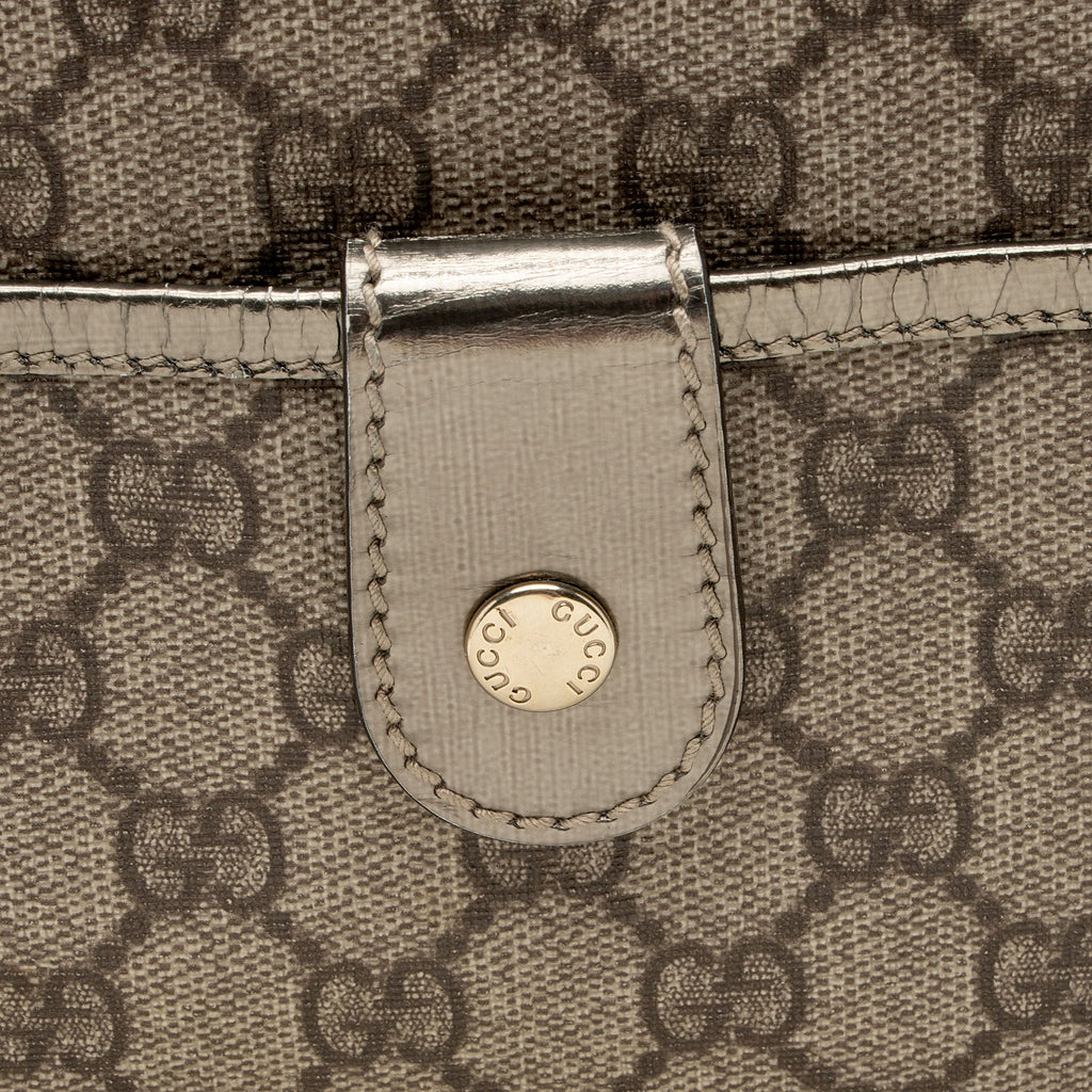Gucci GG Supreme Pocket Hobo (SHF-hYDufh)