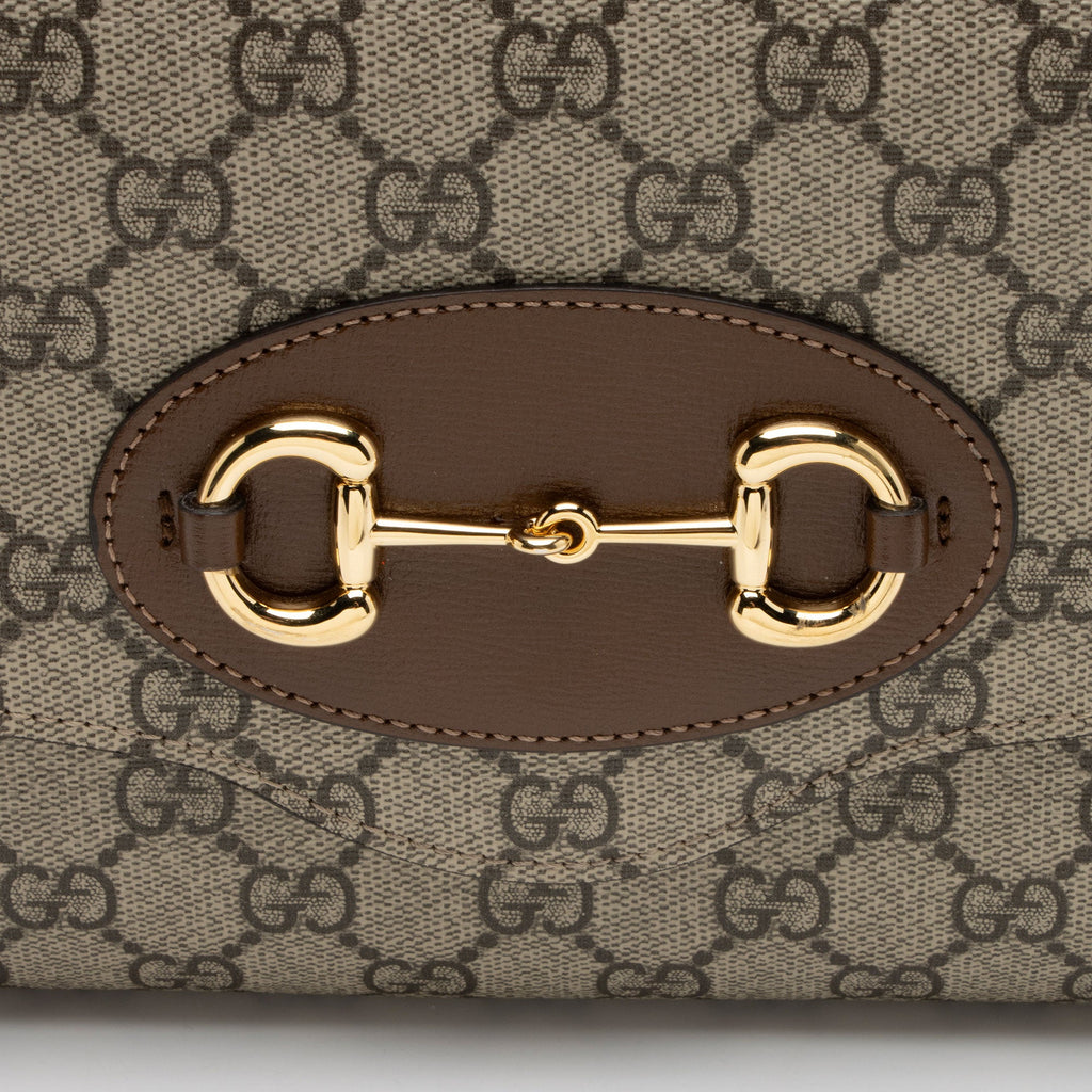 Gucci GG Supreme Horsebit 1955 Chain Small Shoulder Bag
