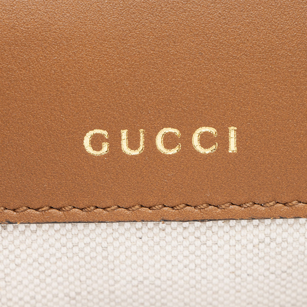 Gucci GG Supreme Horsebit 1955 Small Flap Shoulder Bag