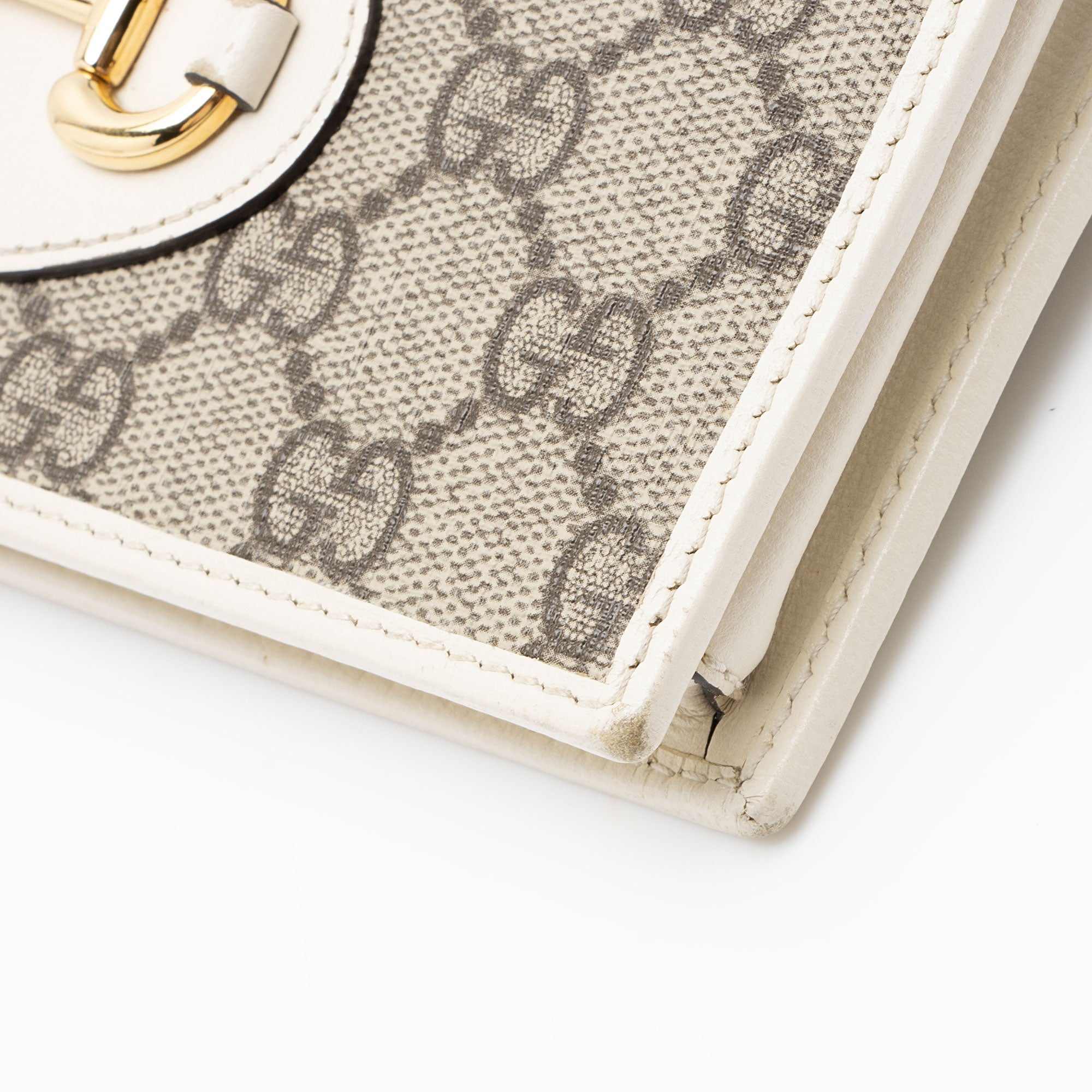 Gucci GG Supreme Horsebit 1955 Wallet on Chain