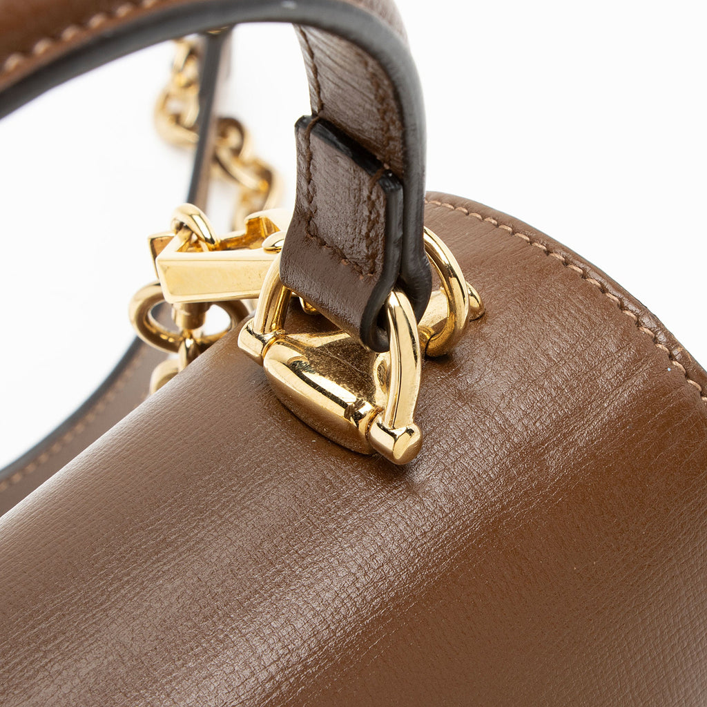 Gucci GG Supreme Horsebit 1955 Small Chain Top Handle