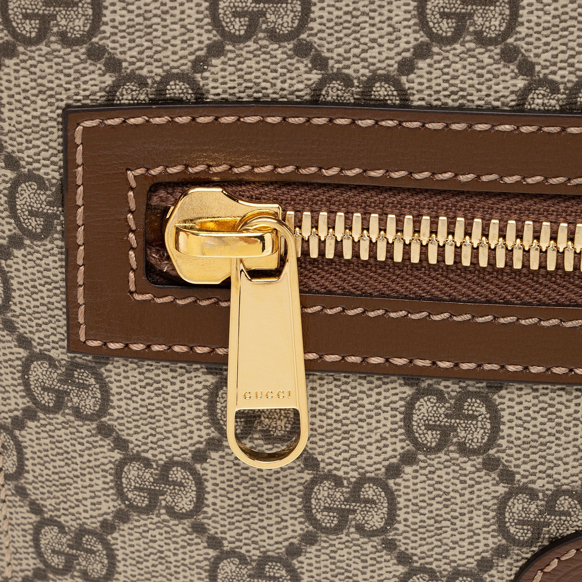 Gucci GG Supreme Interlocking G Messenger (SHF-XFbD7l)