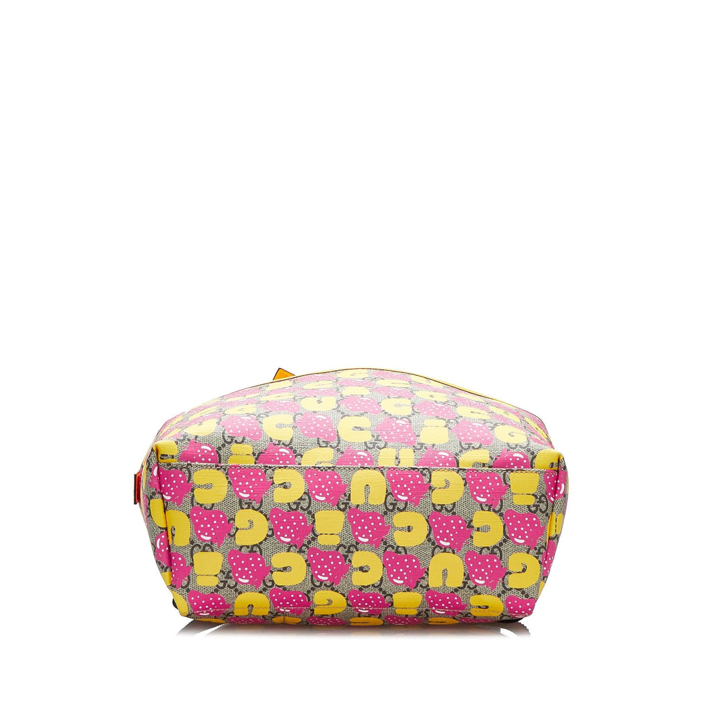 Gucci GG Supreme Kids Strawberry Backpack (SHG-tOkjAX)