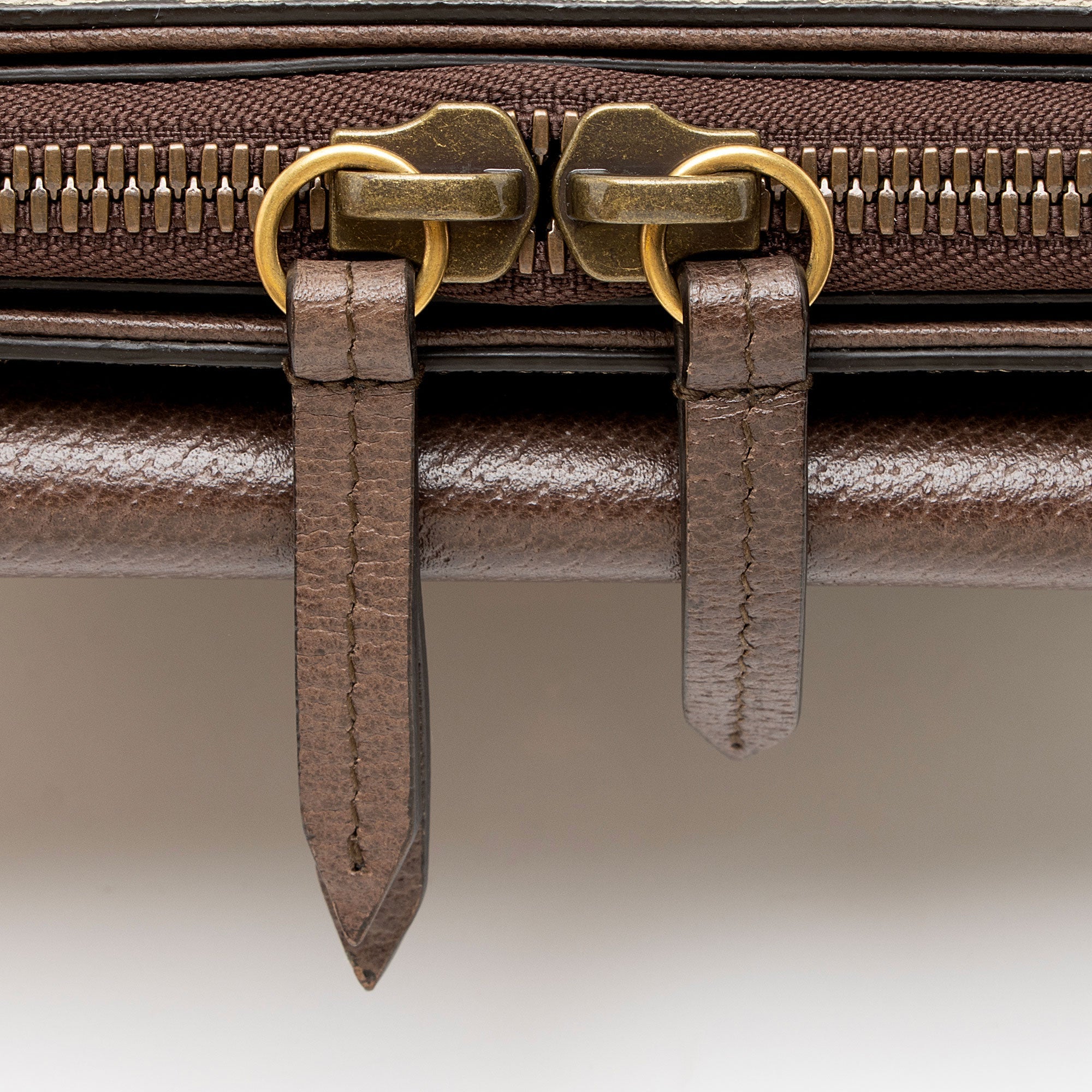 Gucci GG Supreme Leather Tiger Document Crossbody