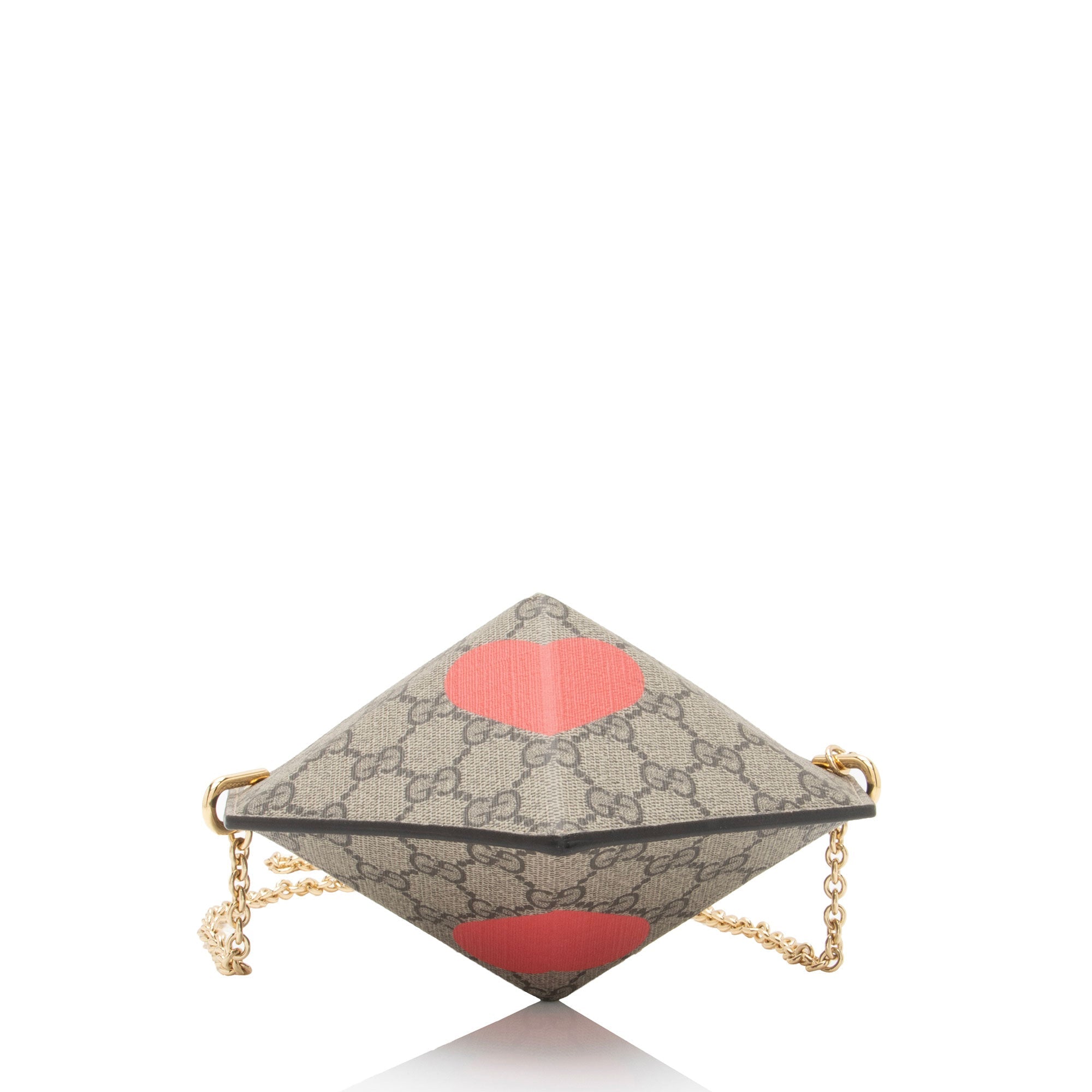 Gucci GG Supreme Love Heart Valentines Mini Crossbody (SHF-vvjySZ)