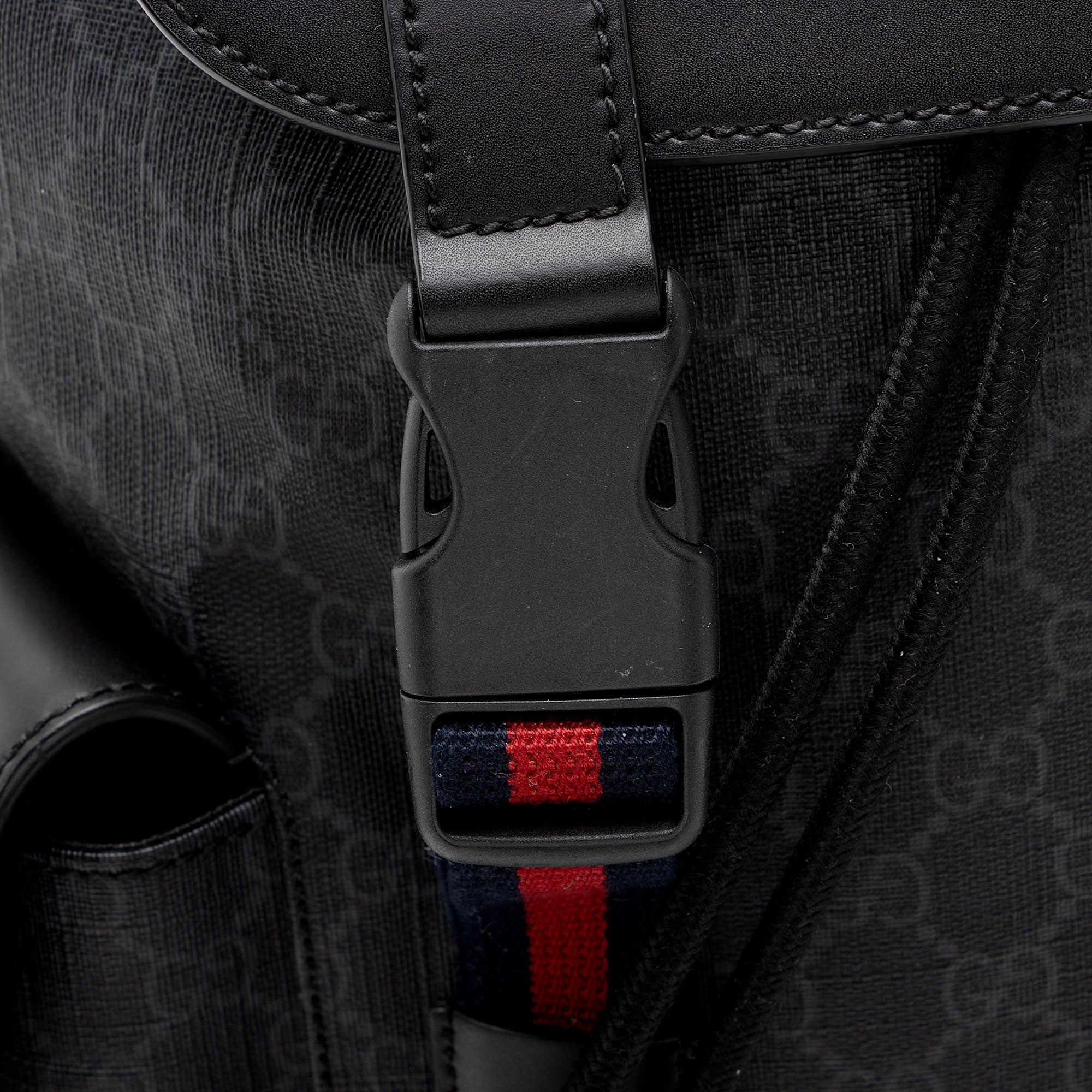 Gucci GG Supreme Medium Flap Backpack (SHF-NNj9Jx)