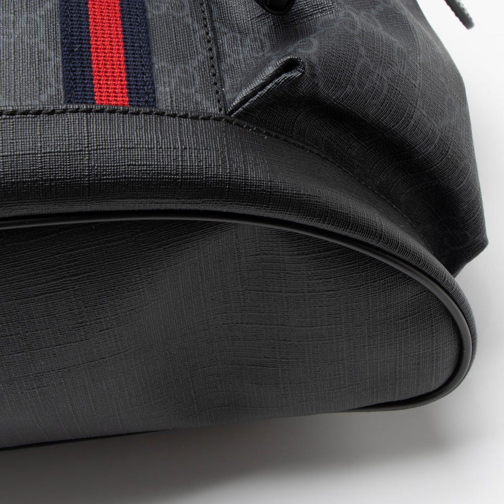 Gucci GG Supreme Medium Flap Backpack