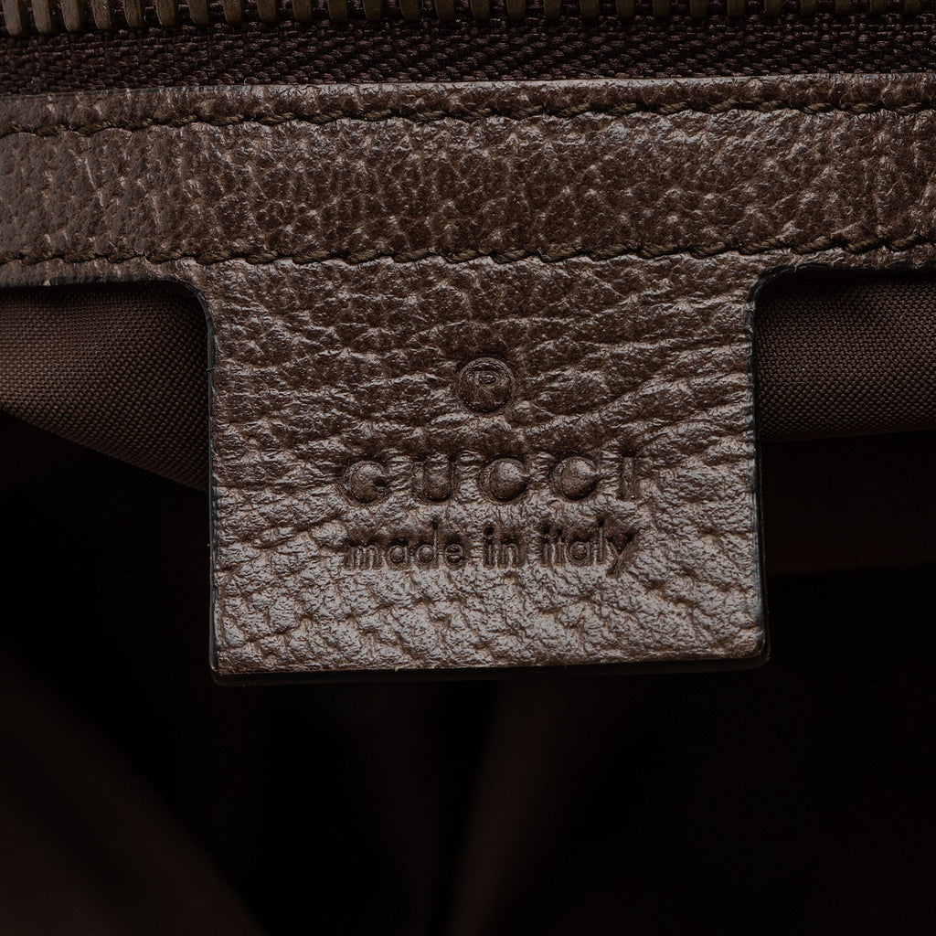 Gucci GG Supreme Neo Vintage Drawstring Backpack (SHF-7suv4d)