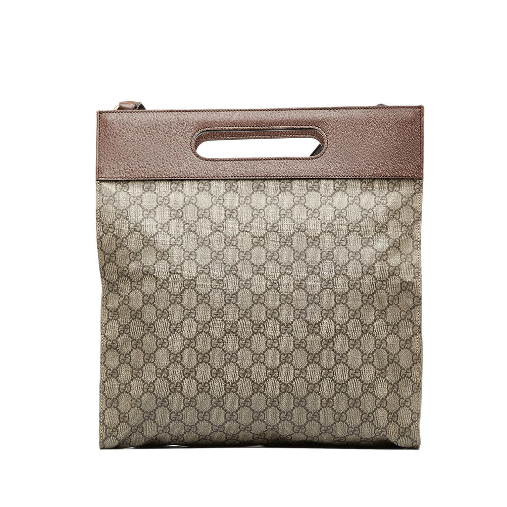 Gucci GG Supreme Neo Vintage Soft Tote (SHG-fqGbPq)