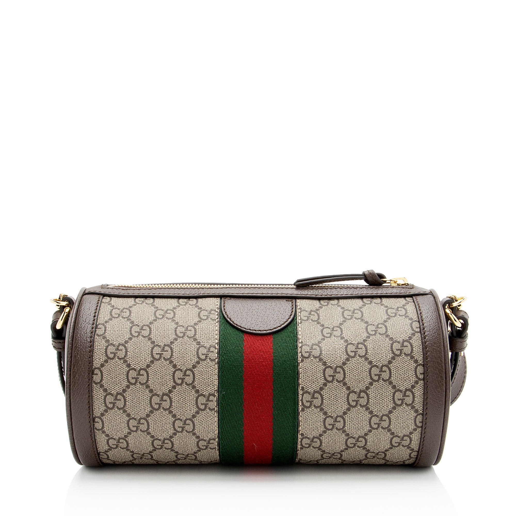 Gucci GG Supreme Ophidia Barrel Shoulder Bag