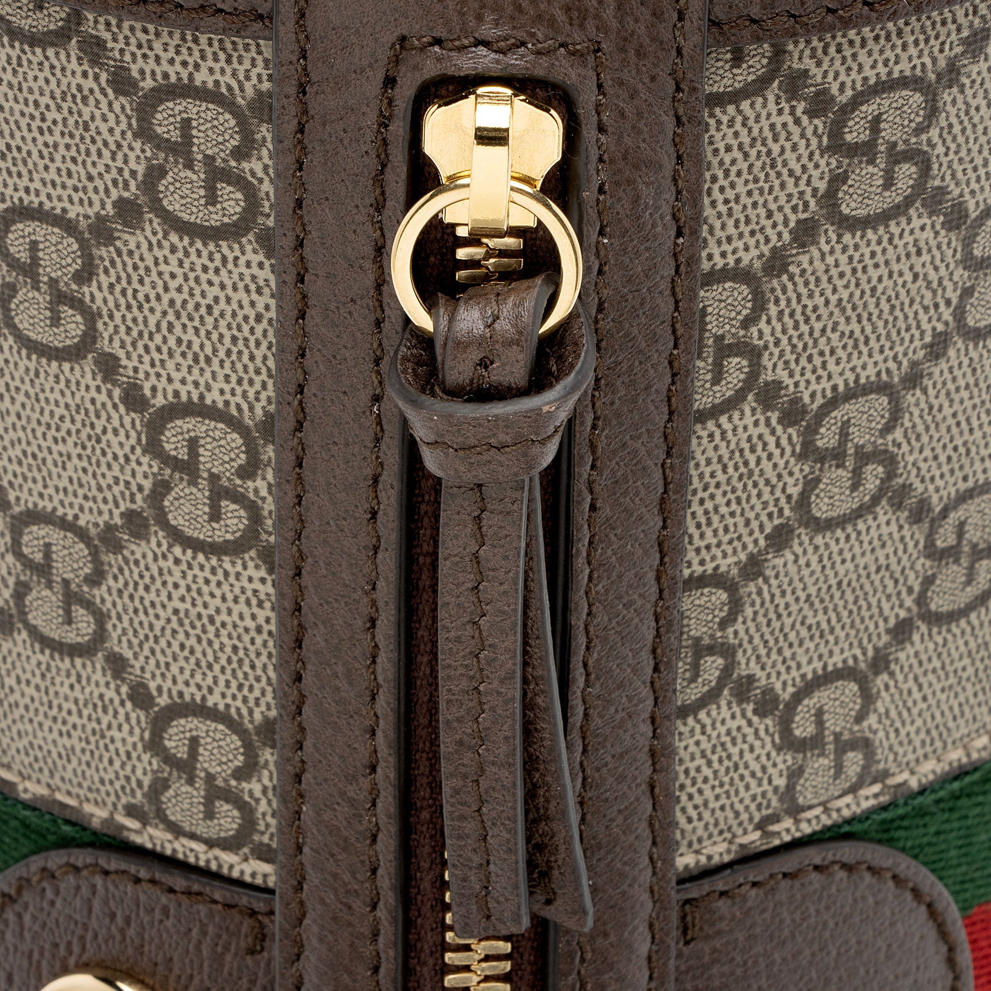 Gucci GG Supreme Ophidia Barrel Shoulder Bag