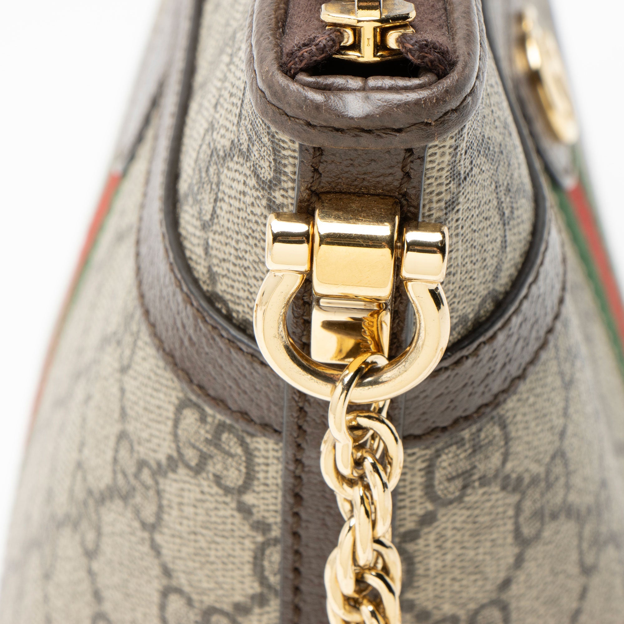 Gucci GG Supreme Ophidia Chain Mini Shoulder Bag