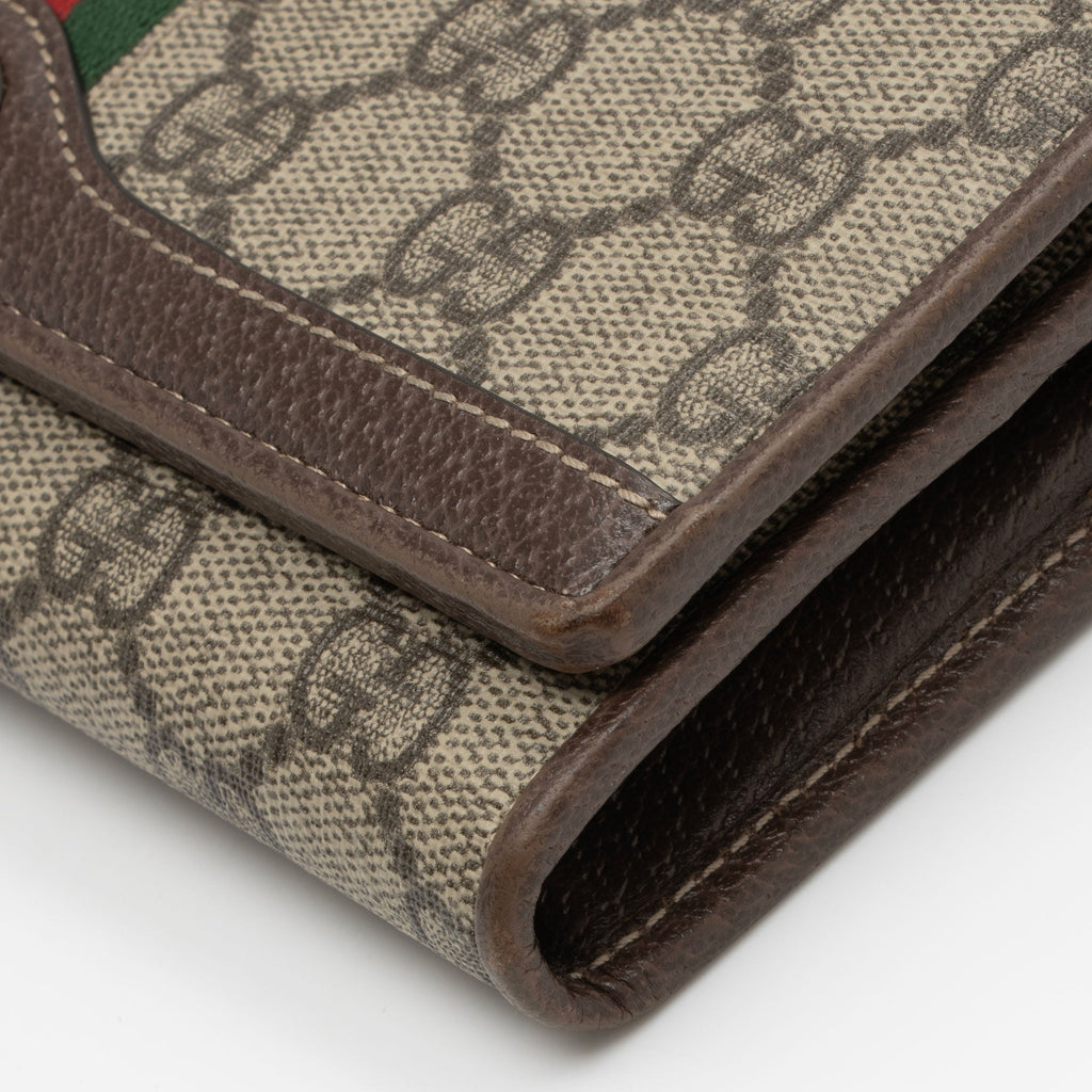 Gucci GG Supreme Ophidia Chain Wallet (SHF-gDEikM)