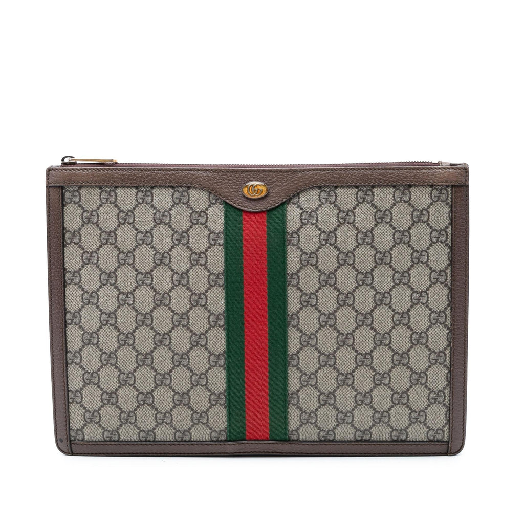 Gucci GG Supreme Ophidia Clutch