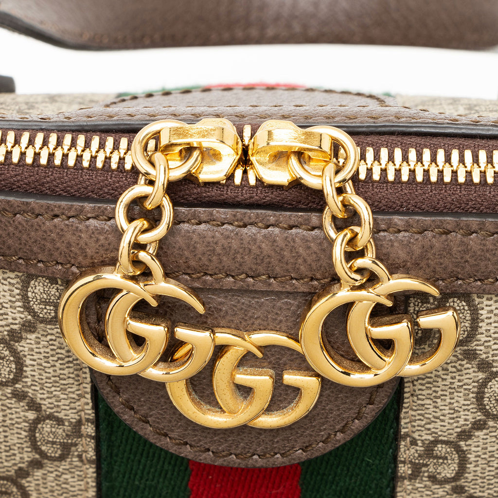 Gucci GG Supreme Ophidia Dome Medium Satchel