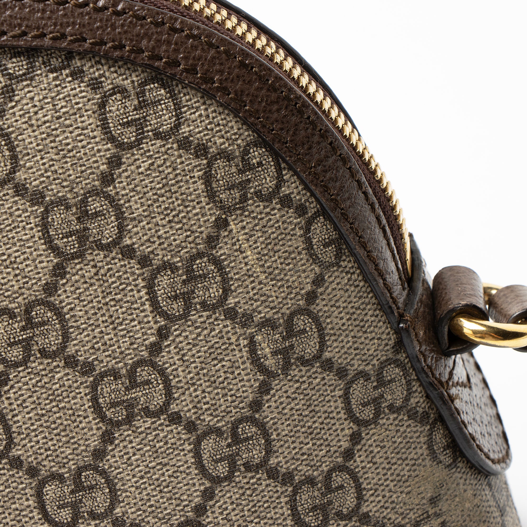 Gucci GG Supreme Ophidia Dome Small Shoulder Bag