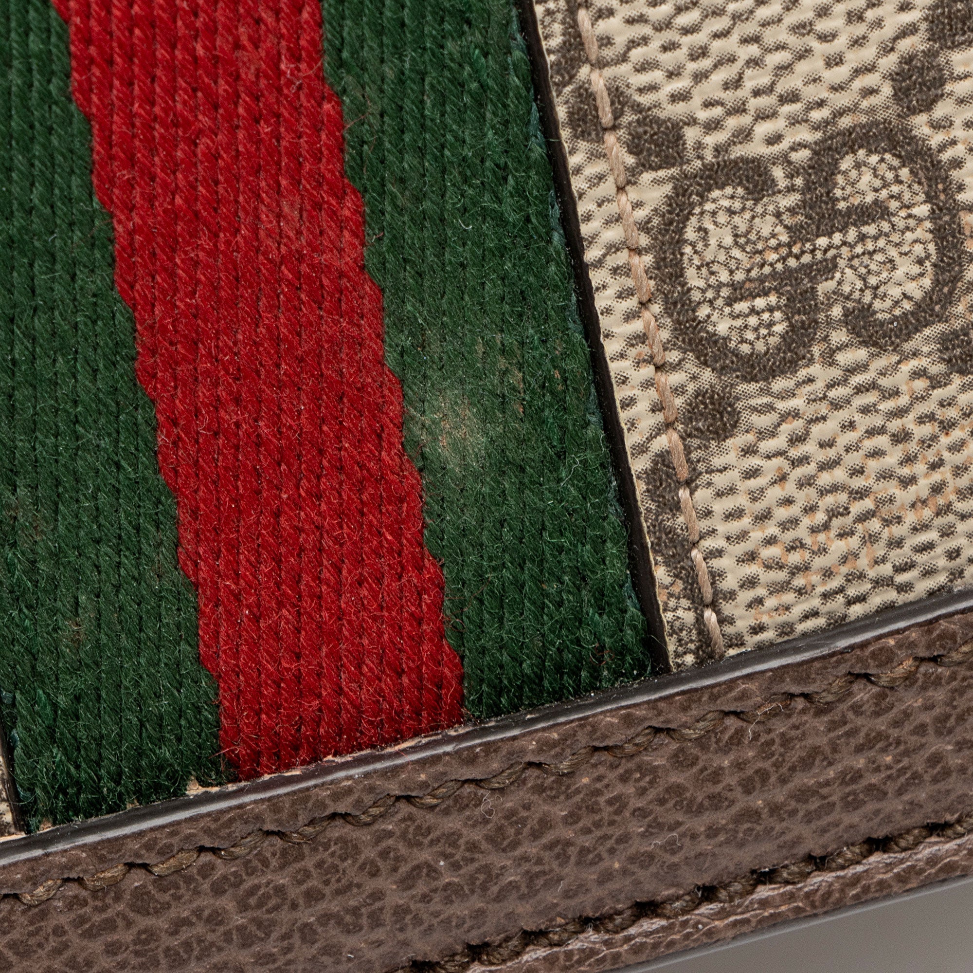 Gucci GG Supreme Ophidia Flap Messenger Bag