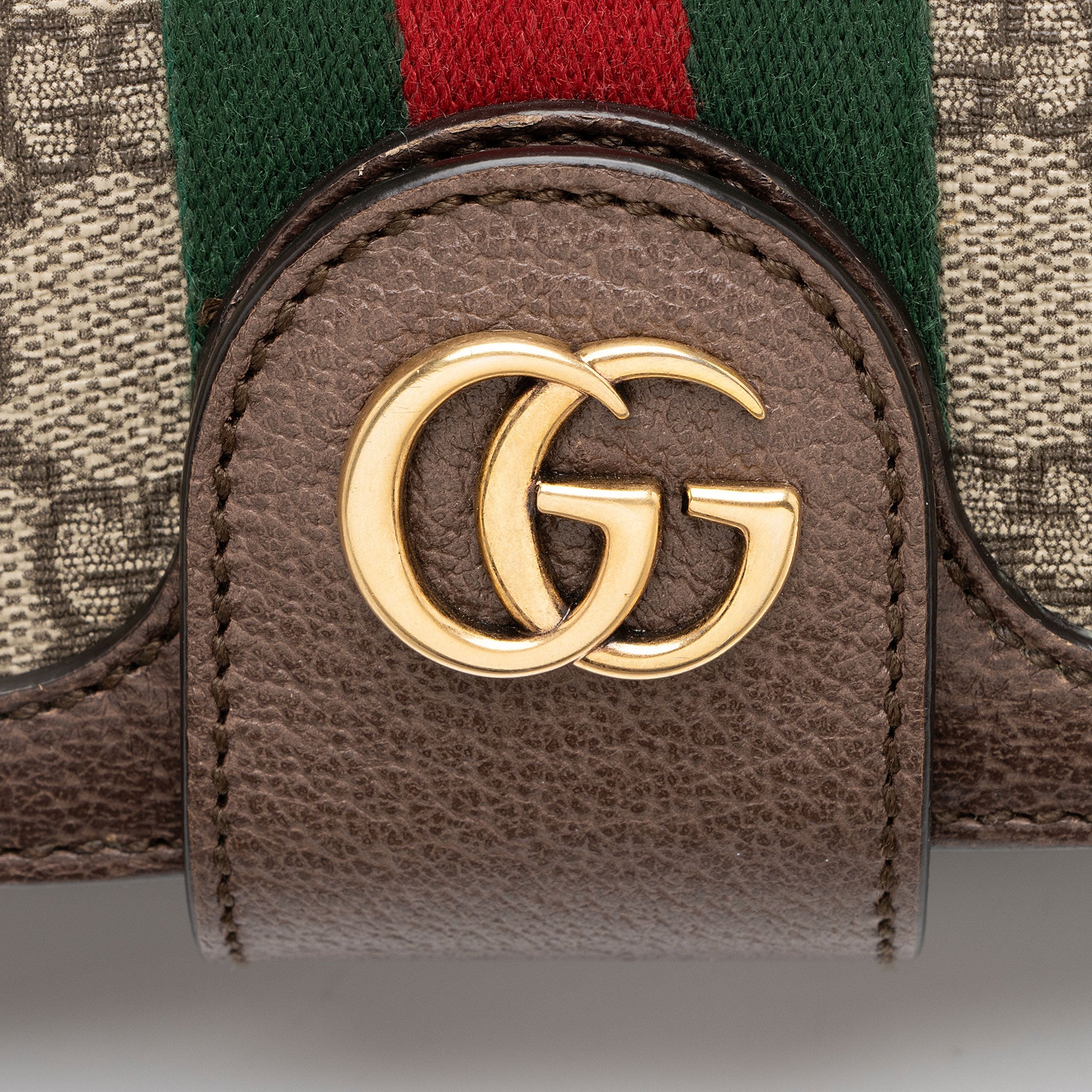 Gucci GG Supreme Ophidia Flap E/W Messenger Bag