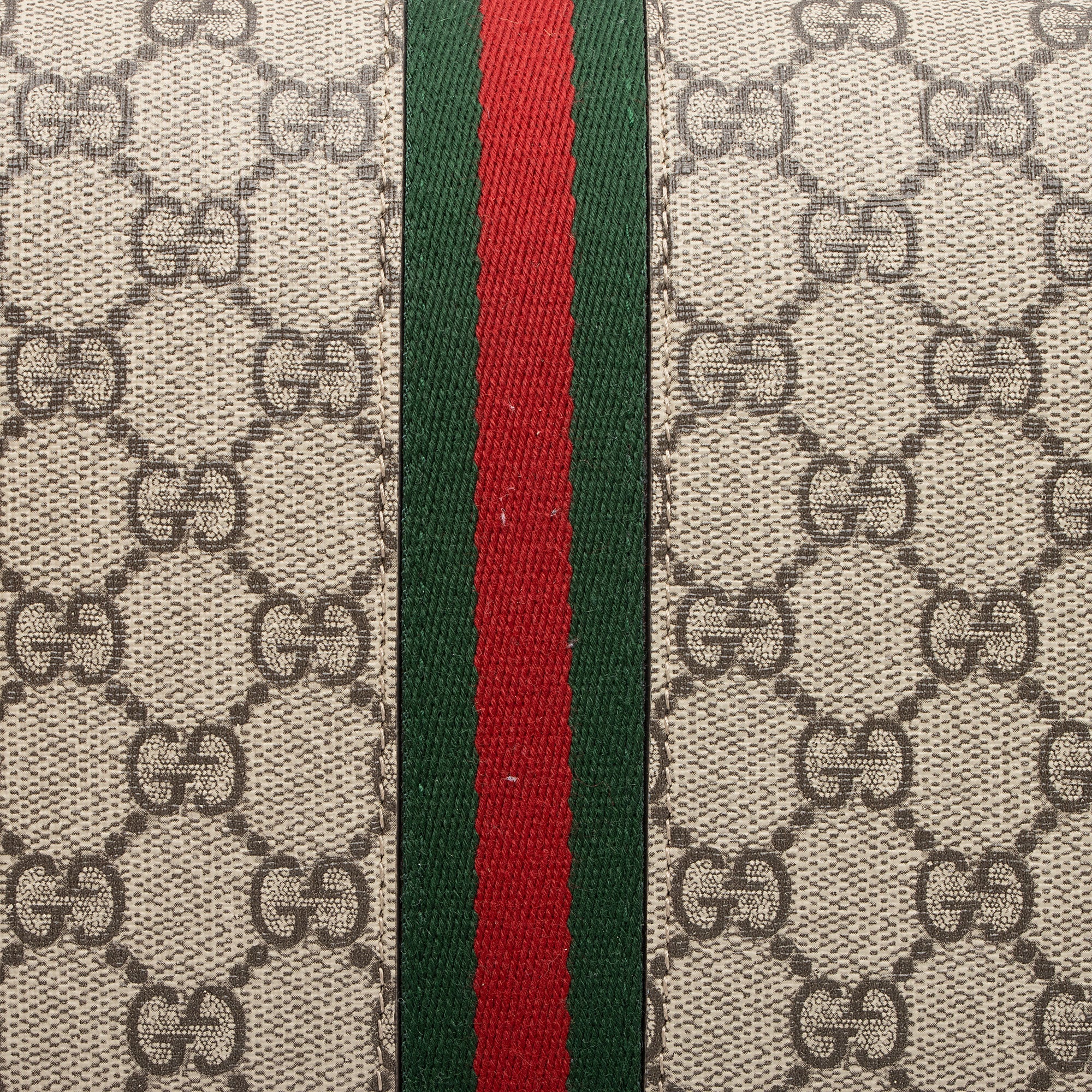 Gucci GG Supreme Ophidia Flap Messenger (SHF-6FVzgF)