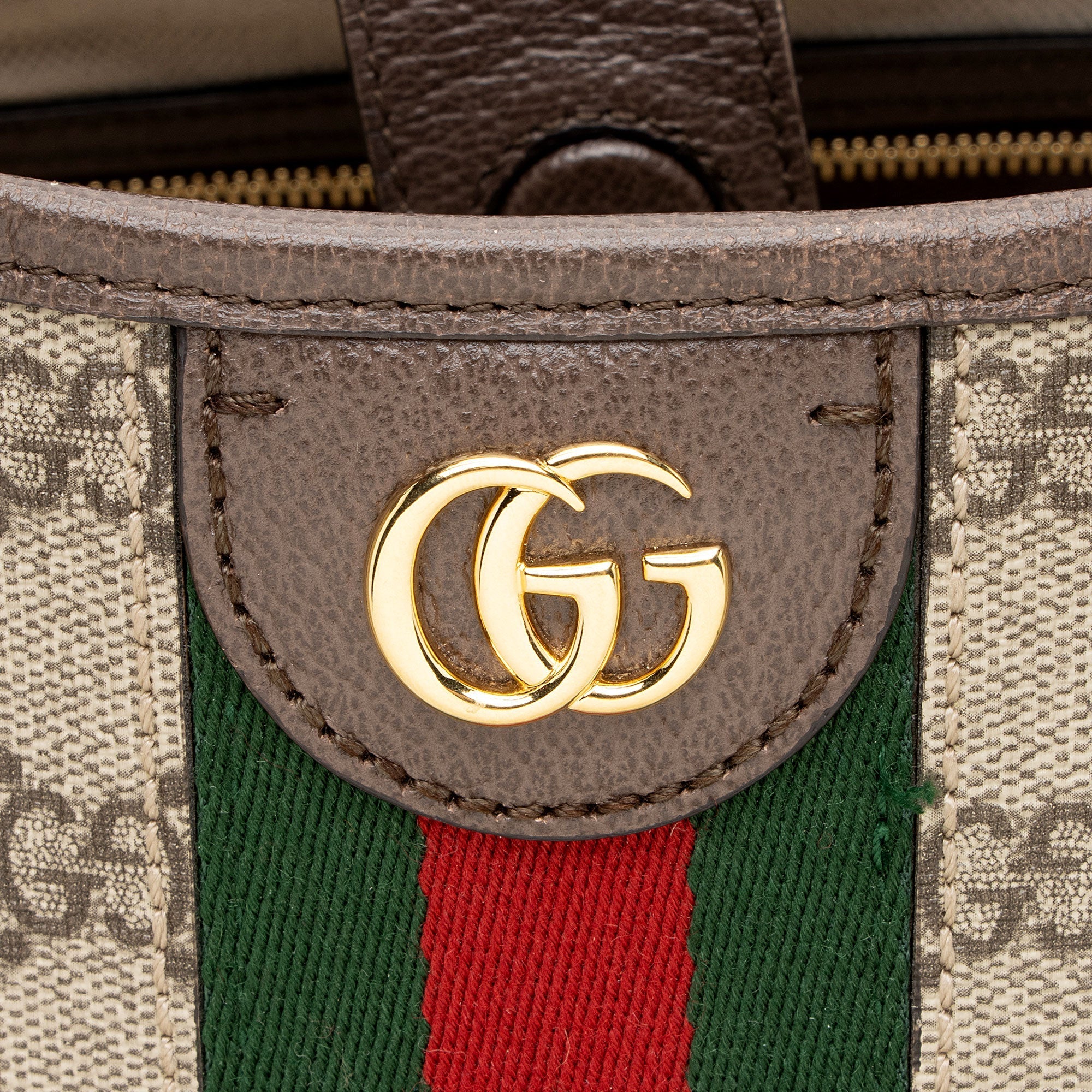 Gucci GG Supreme Ophidia Lage Open Shoulder Bag