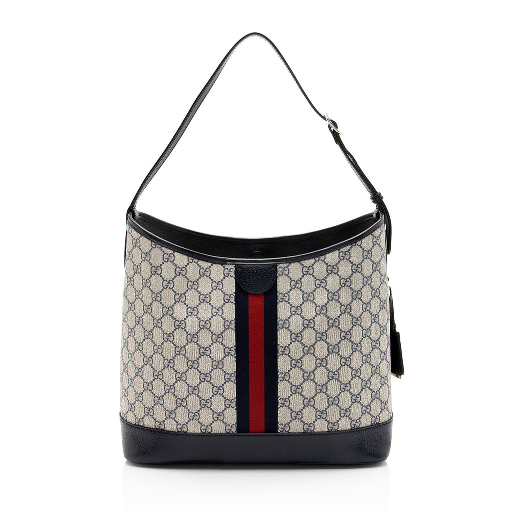 Gucci GG Supreme Ophidia Large Open Shoulder Bag