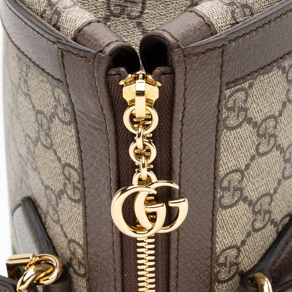 Gucci GG Supreme Ophidia Large Zip Tote