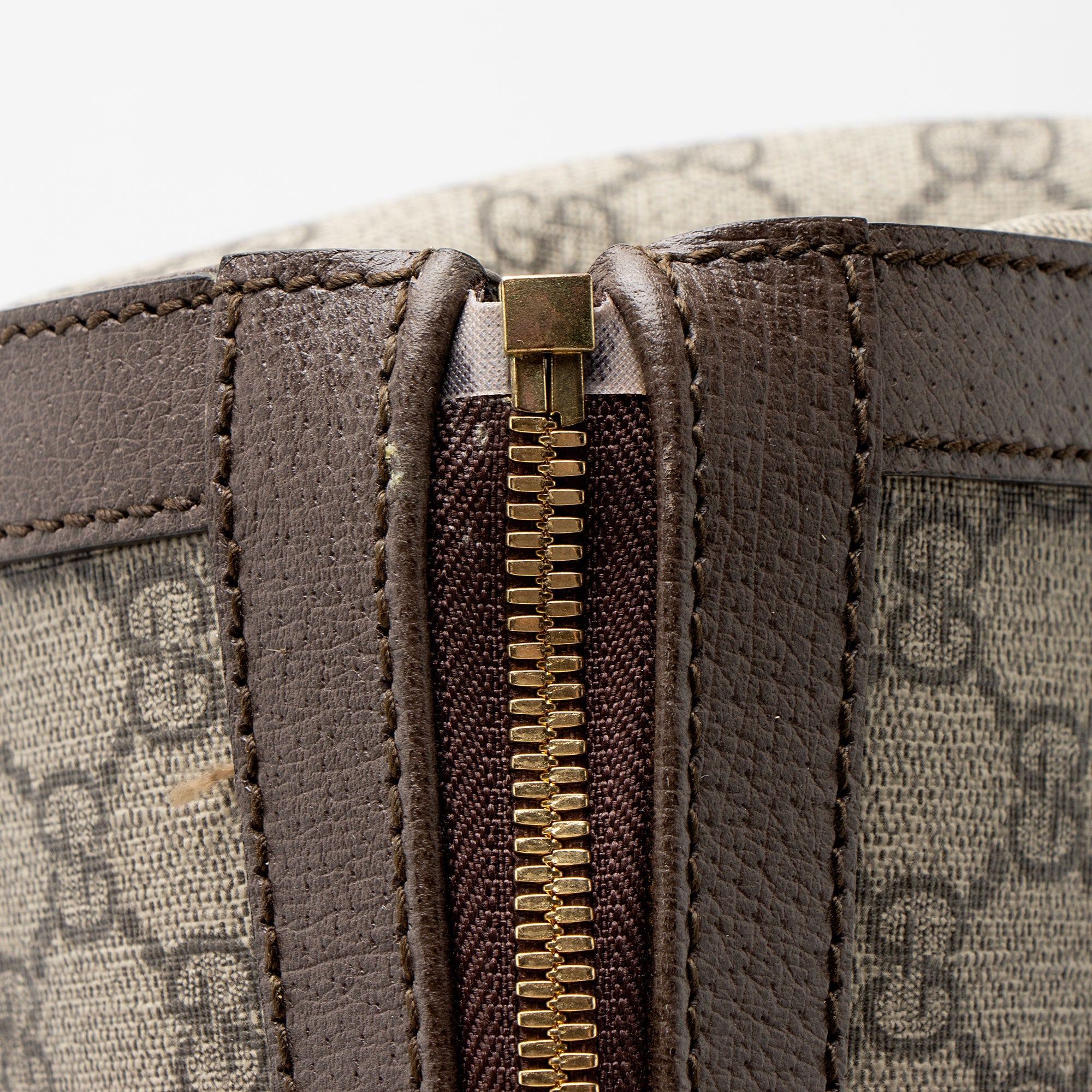 Gucci GG Supreme Ophidia Large Zip Tote