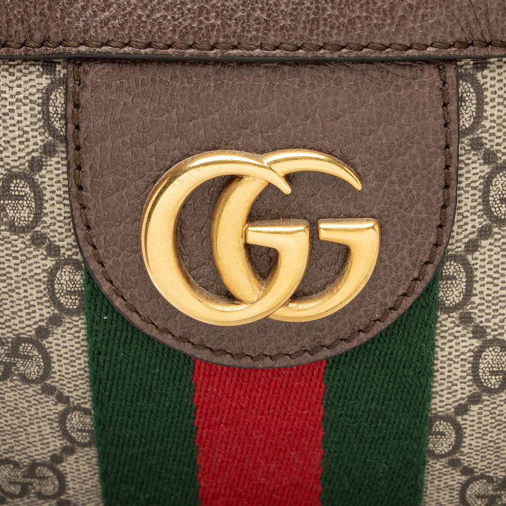 Gucci GG Supreme Ophidia Medium Backpack
