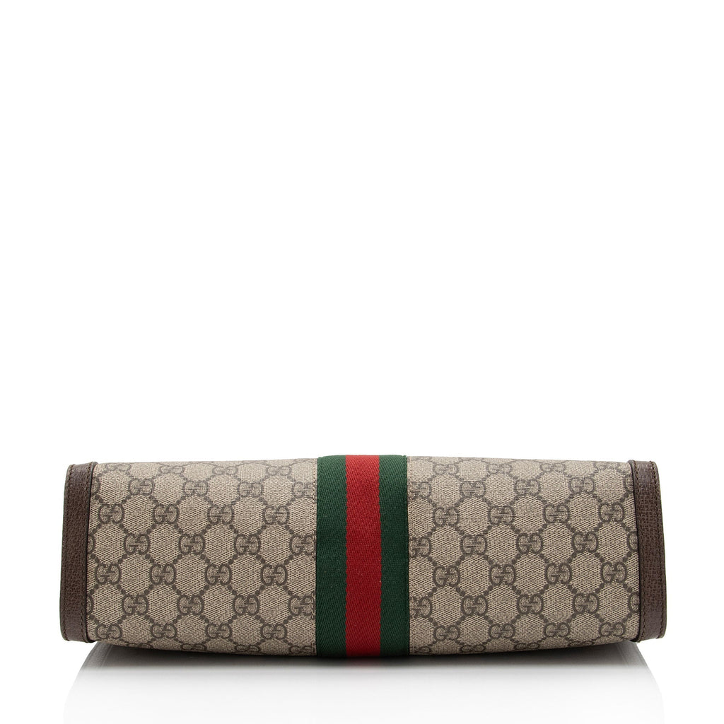 Gucci GG Supreme Ophidia Medium Chain Shoulder Bag (SHF-ZaaSNP)