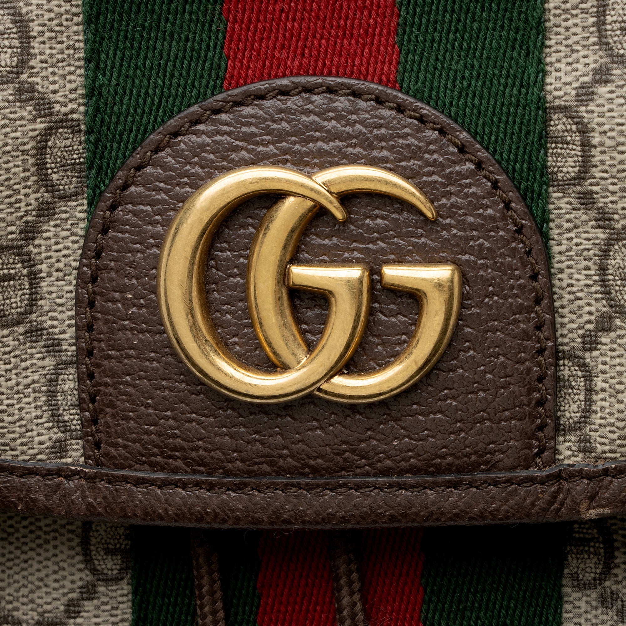 Gucci GG Supreme Ophidia Medium Flap Backpack (SHF-zJBVt3)