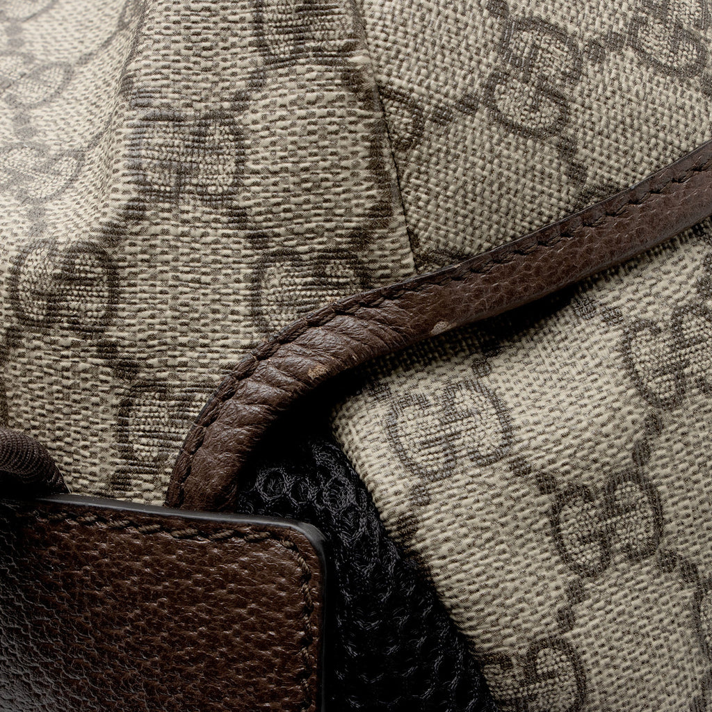 Gucci GG Supreme Ophidia Medium Flap Backpack (SHF-zJBVt3)