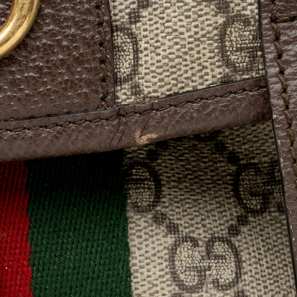 Gucci GG Supreme Ophidia Medium Flap Backpack (SHF-zJBVt3)