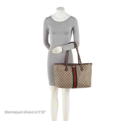 Gucci GG Supreme Ophidia Medium Shopping Tote (SHF-yZAR3z)