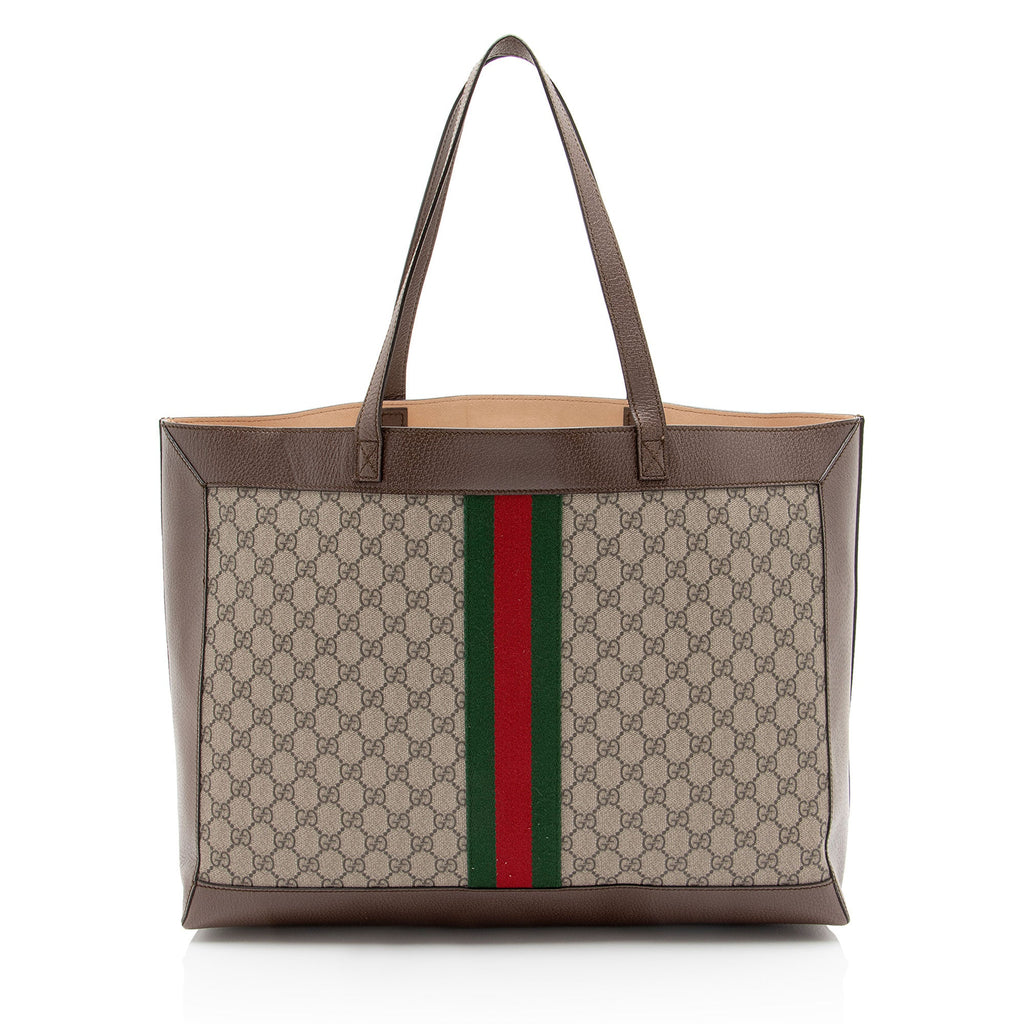 Gucci GG Supreme Ophidia Medium Soft Tote