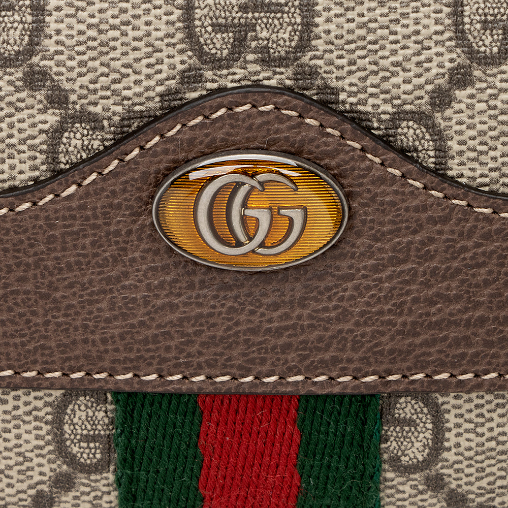 Gucci GG Supreme Ophidia Phone Case Belt Bag - Size 34 / 85 (SHF-19922)