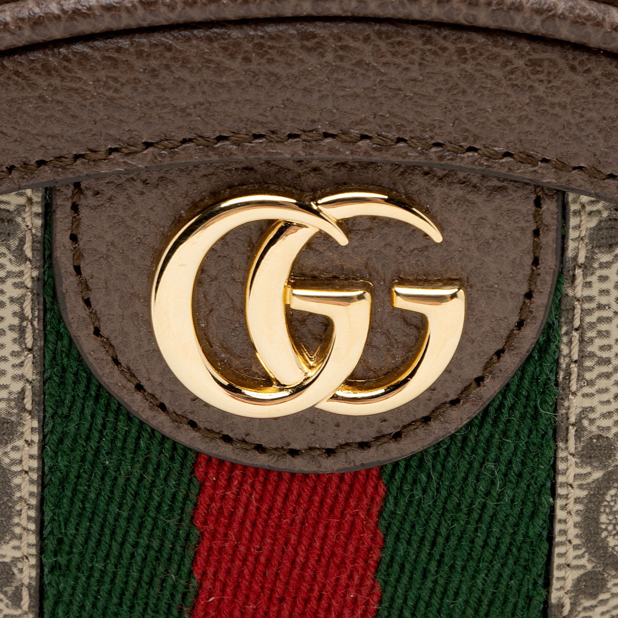 Gucci GG Supreme Ophidia Round Mini Backpack