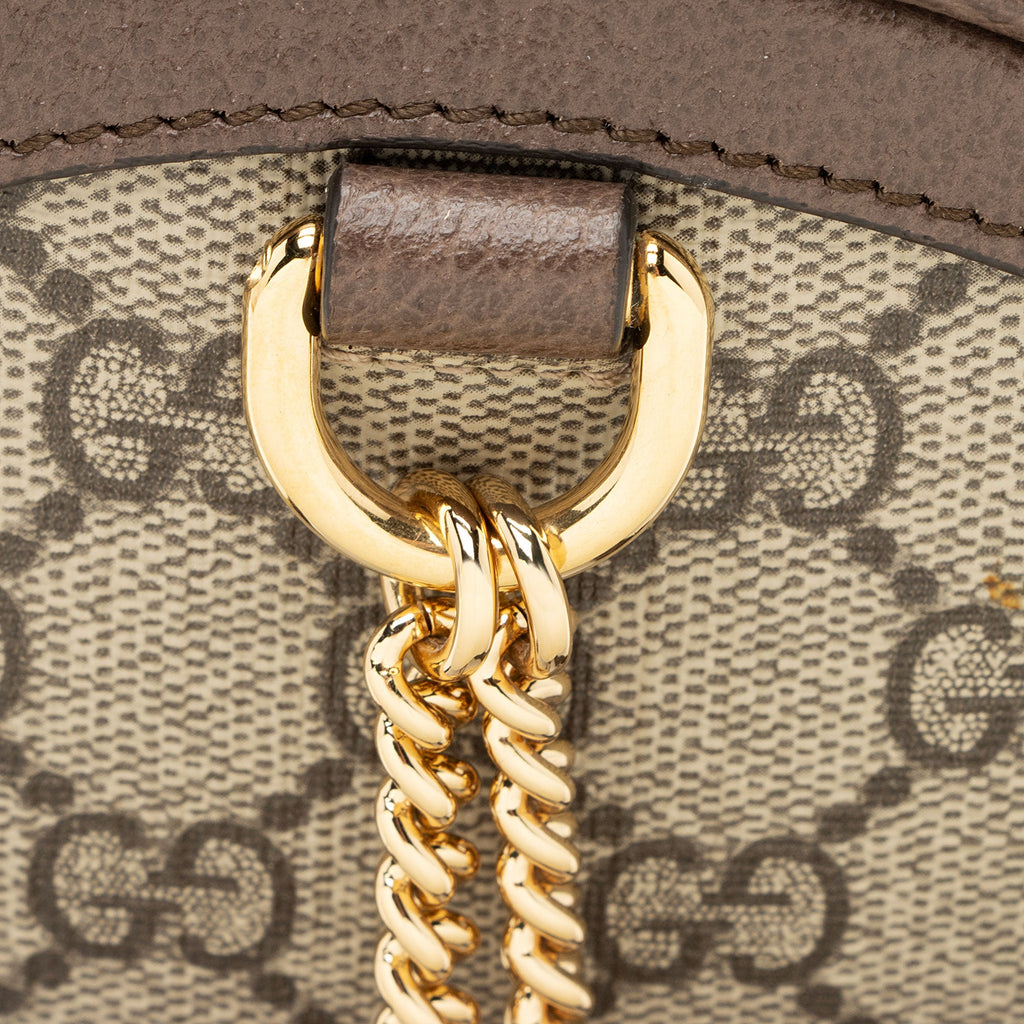 Gucci GG Supreme Ophidia Round Mini Backpack