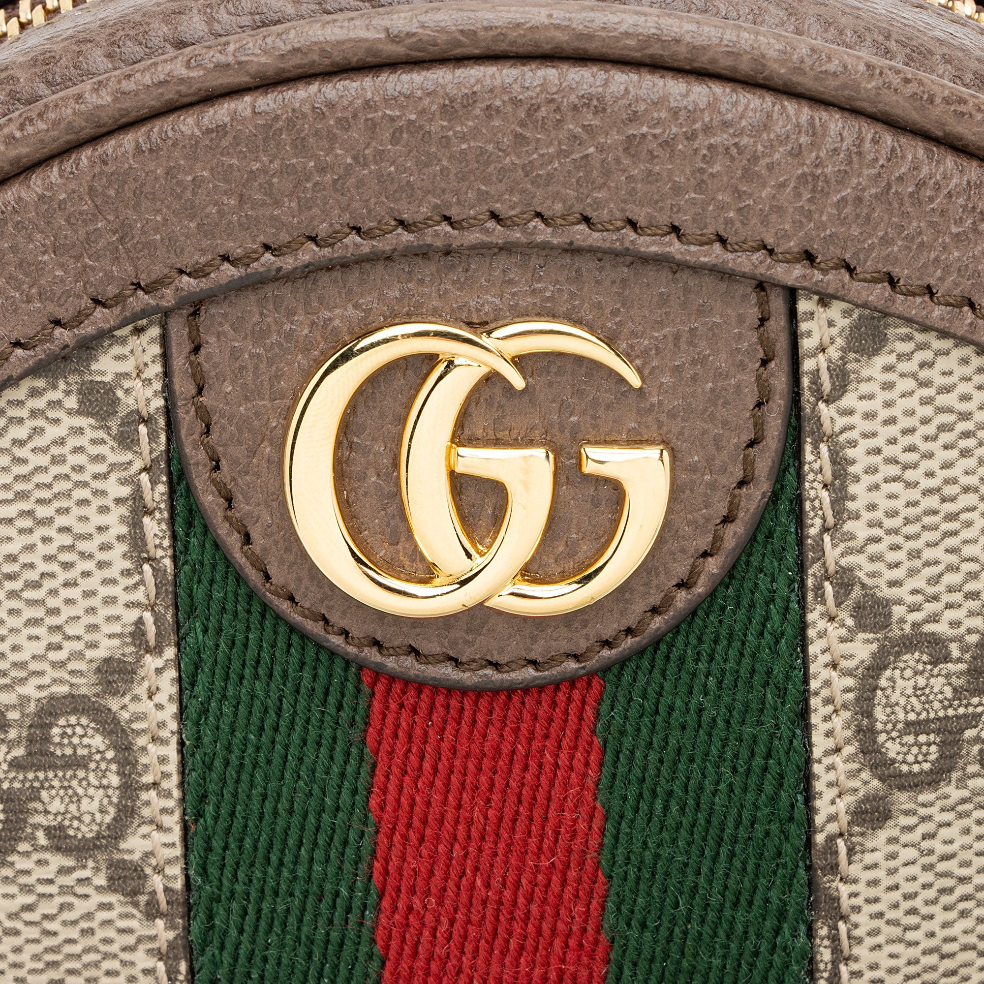 Gucci GG Supreme Ophidia Round Mini Backpack