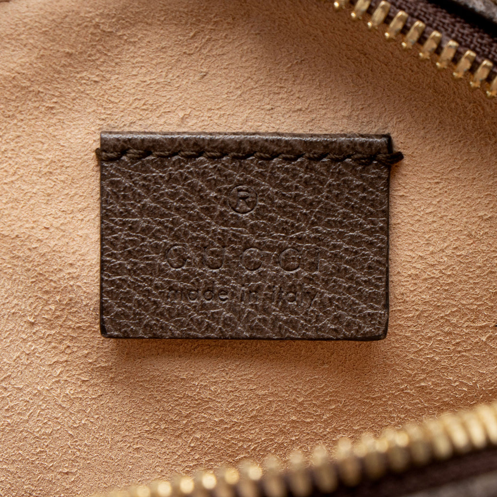 Gucci GG Supreme Ophidia Round Mini Shoulder Bag