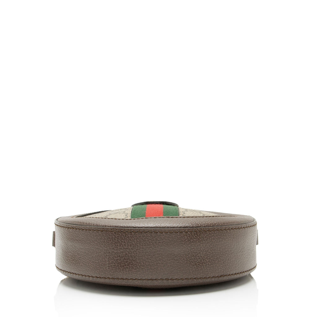 Gucci GG Supreme Ophidia Round Mini Shoulder Bag