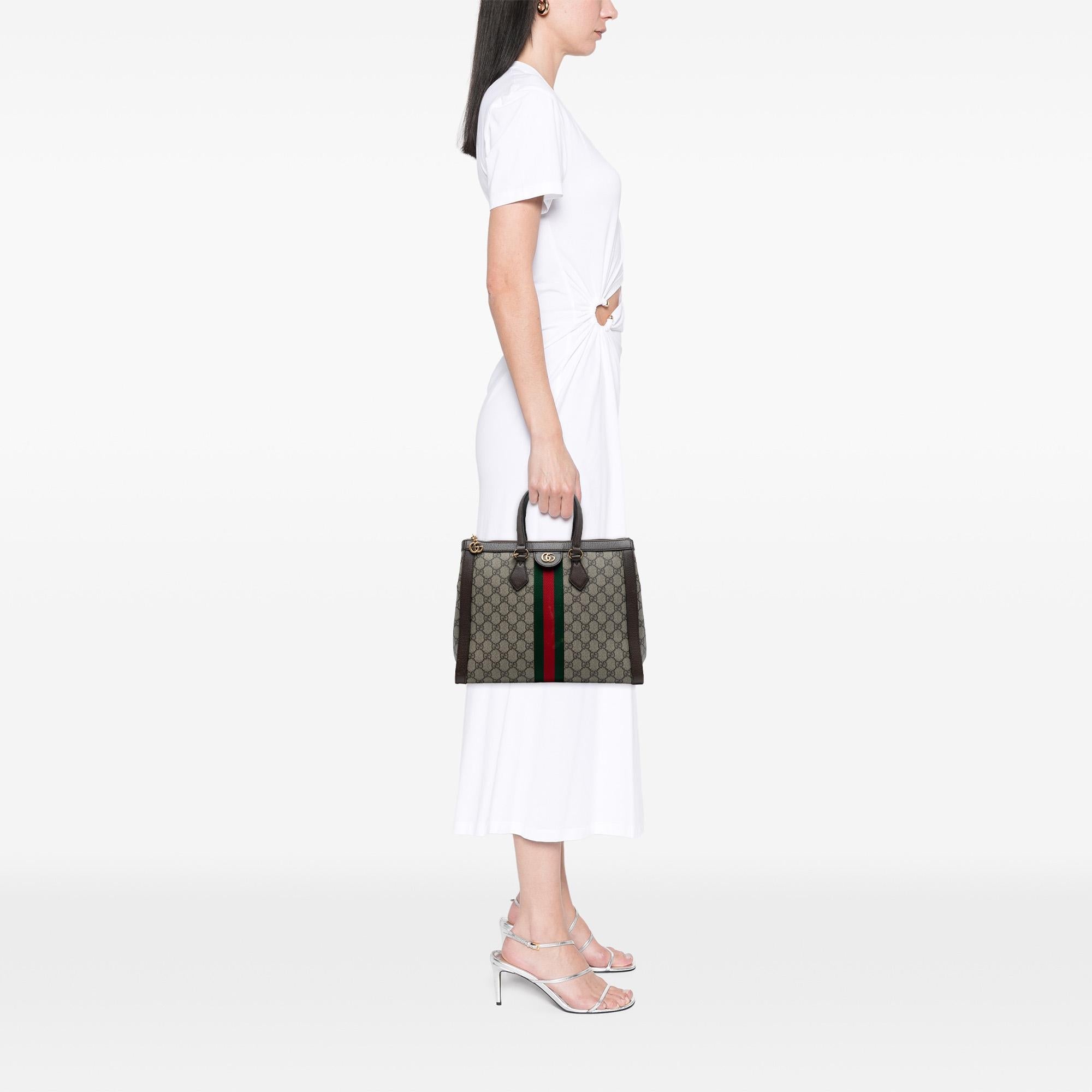 Gucci GG Supreme Ophidia Satchel