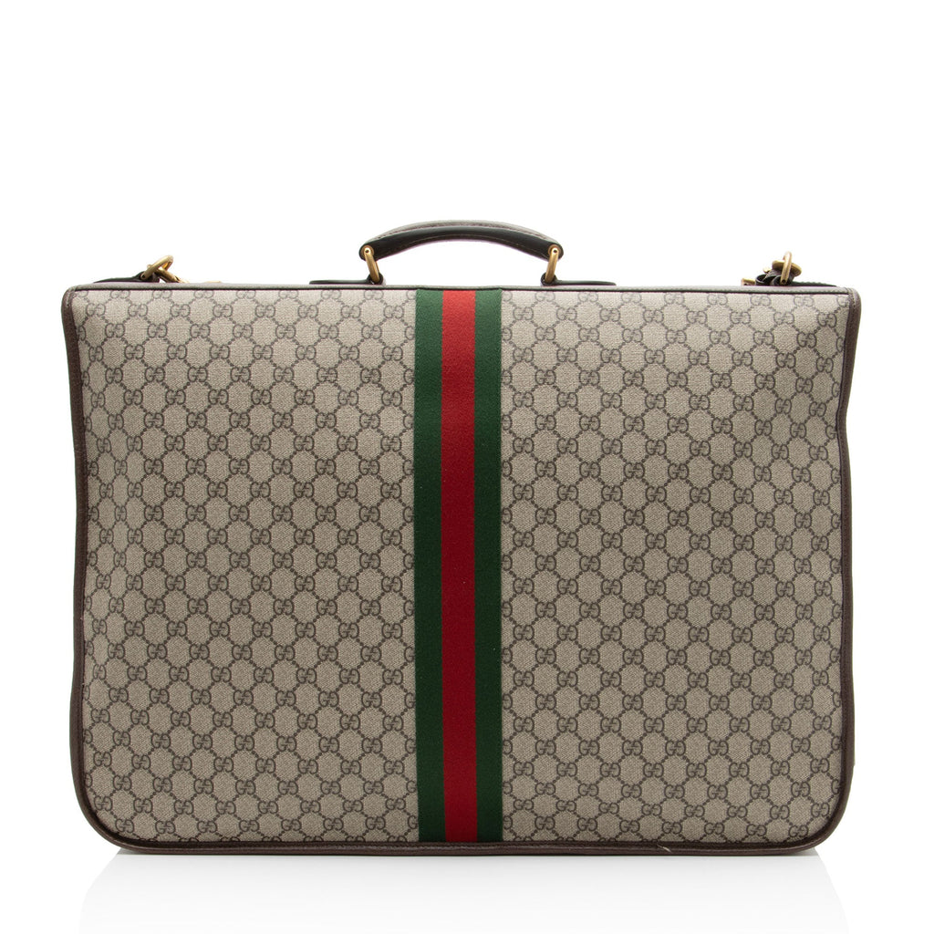 Gucci GG Supreme Ophidia Savoy Garment Bag