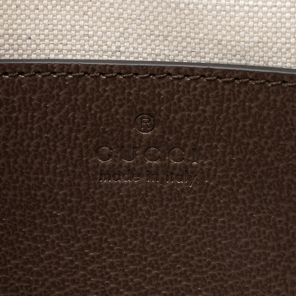Gucci GG Supreme Ophidia Zip Around Small Crossbody