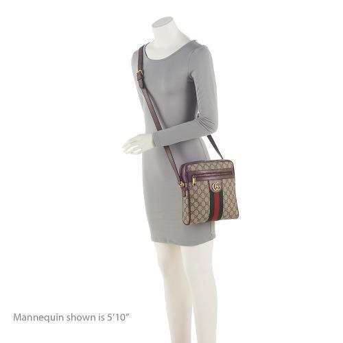 Gucci GG Supreme Ophidia Small Messenger Bag (SHF-yuwFXs)