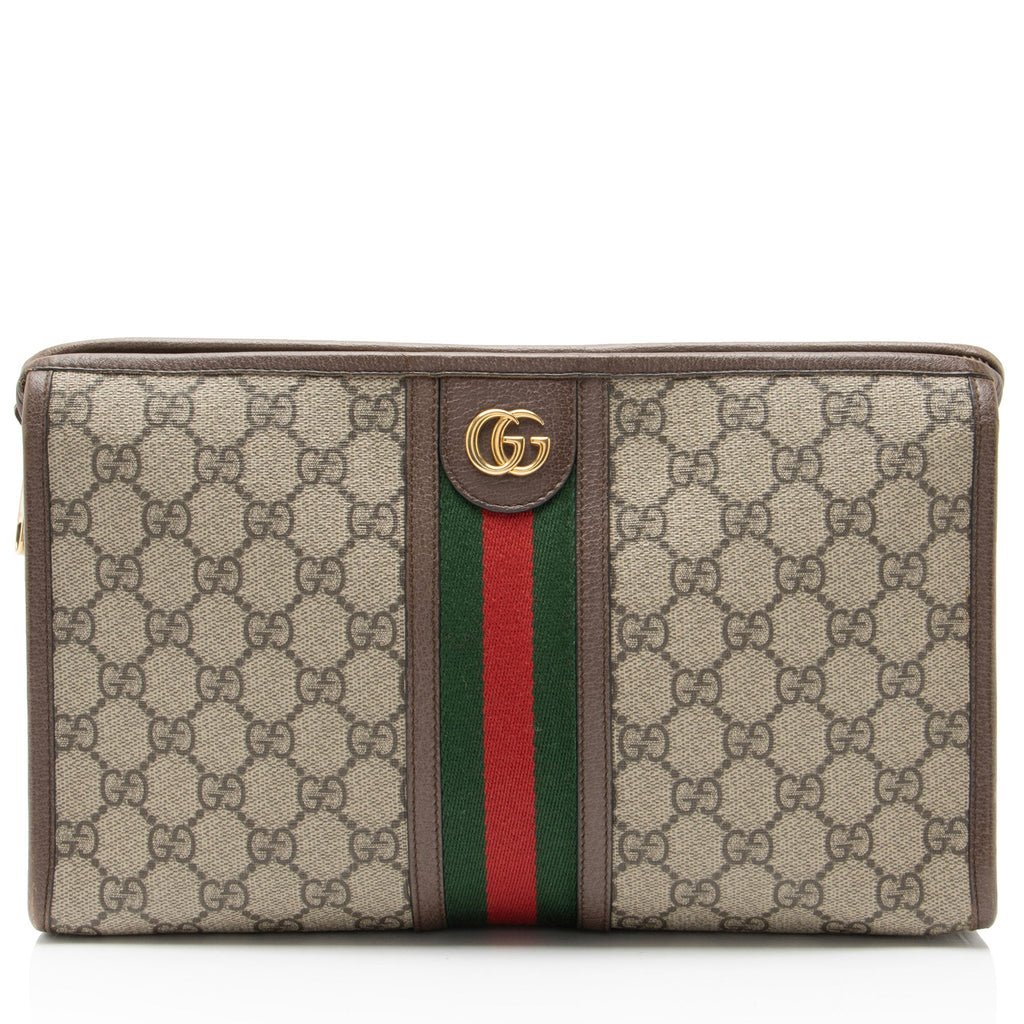 Gucci GG Supreme Ophidia Toiletry Pouch