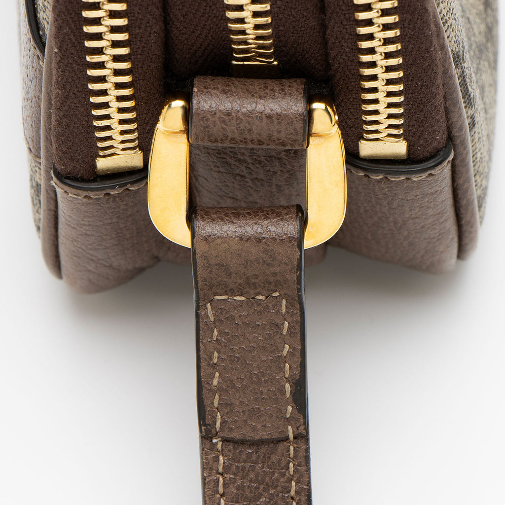 Gucci GG Supreme Ophidia Triple Zip Crossbody (SHF-Que4iF)