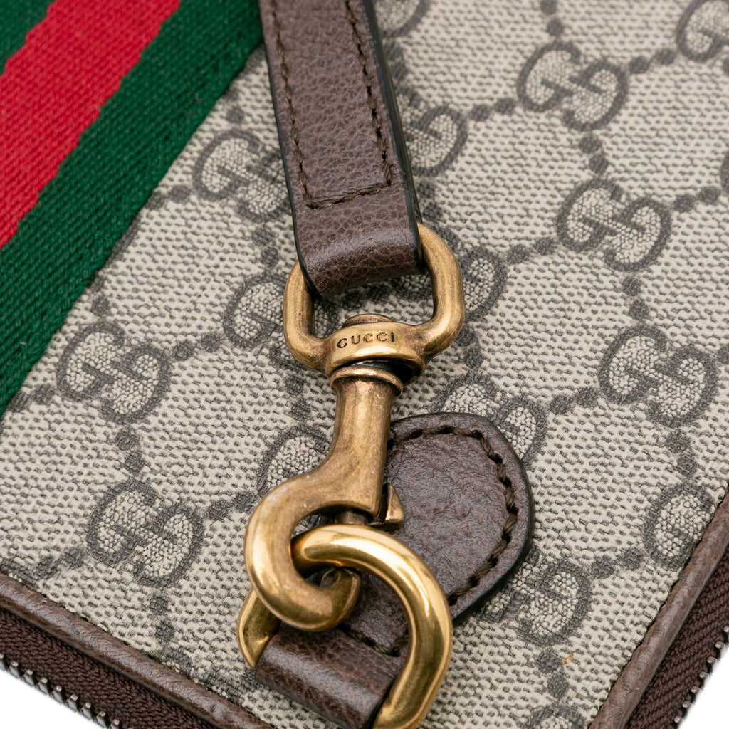 Gucci GG Supreme Ophidia Wallet On Chain